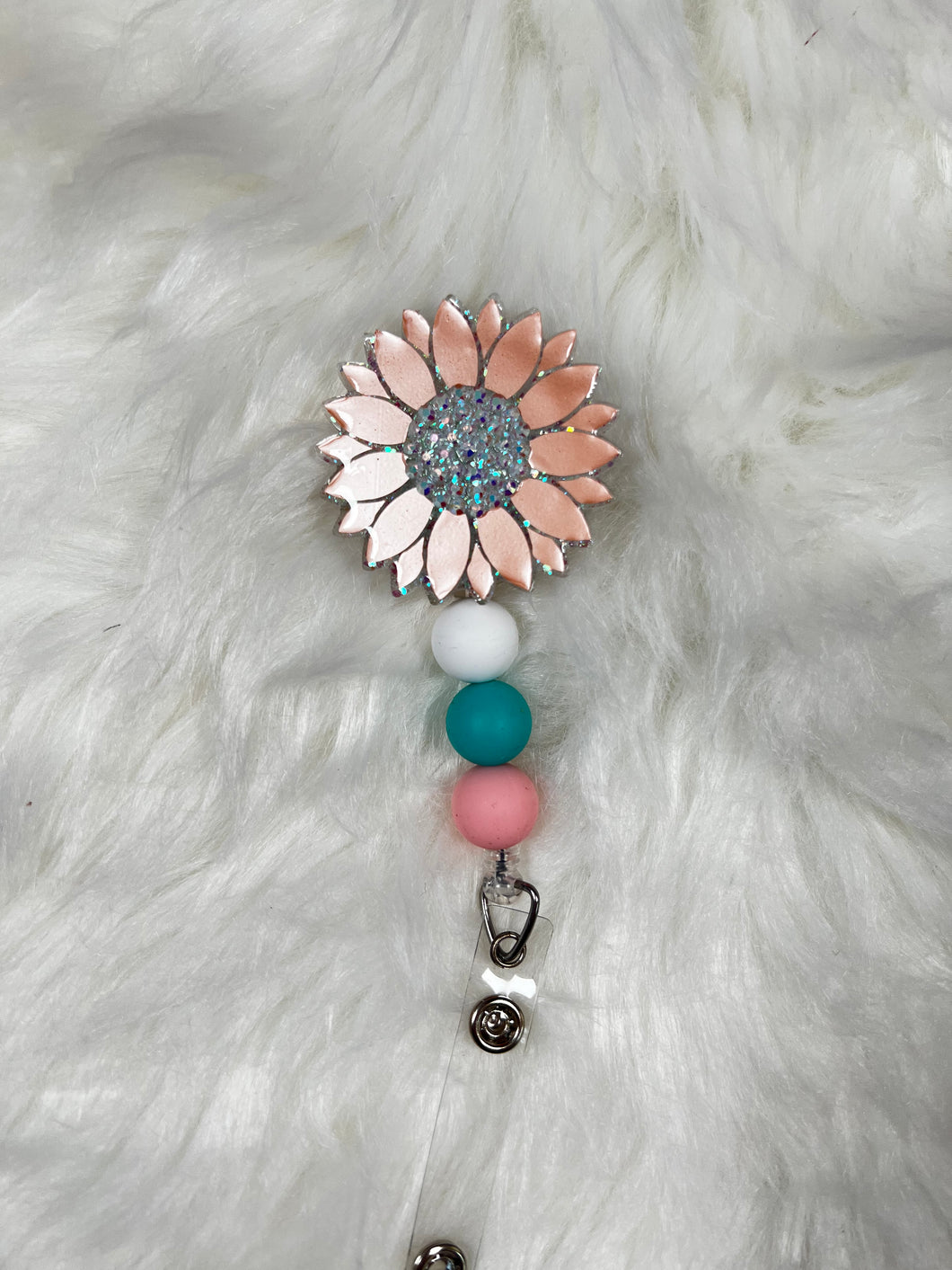 Flower Badge Reel