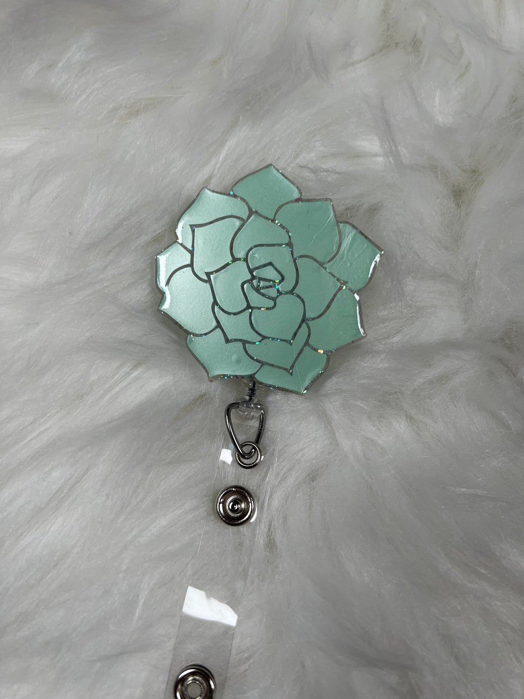 Succulent Badge Reel