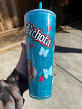 Load image into Gallery viewer, Bichota Rhinestone Tumbler
